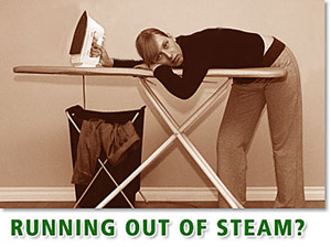 Running out of steam